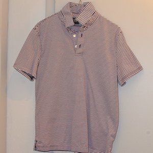 Joseph A. Bank 'Traveller' striped polo (Medium)